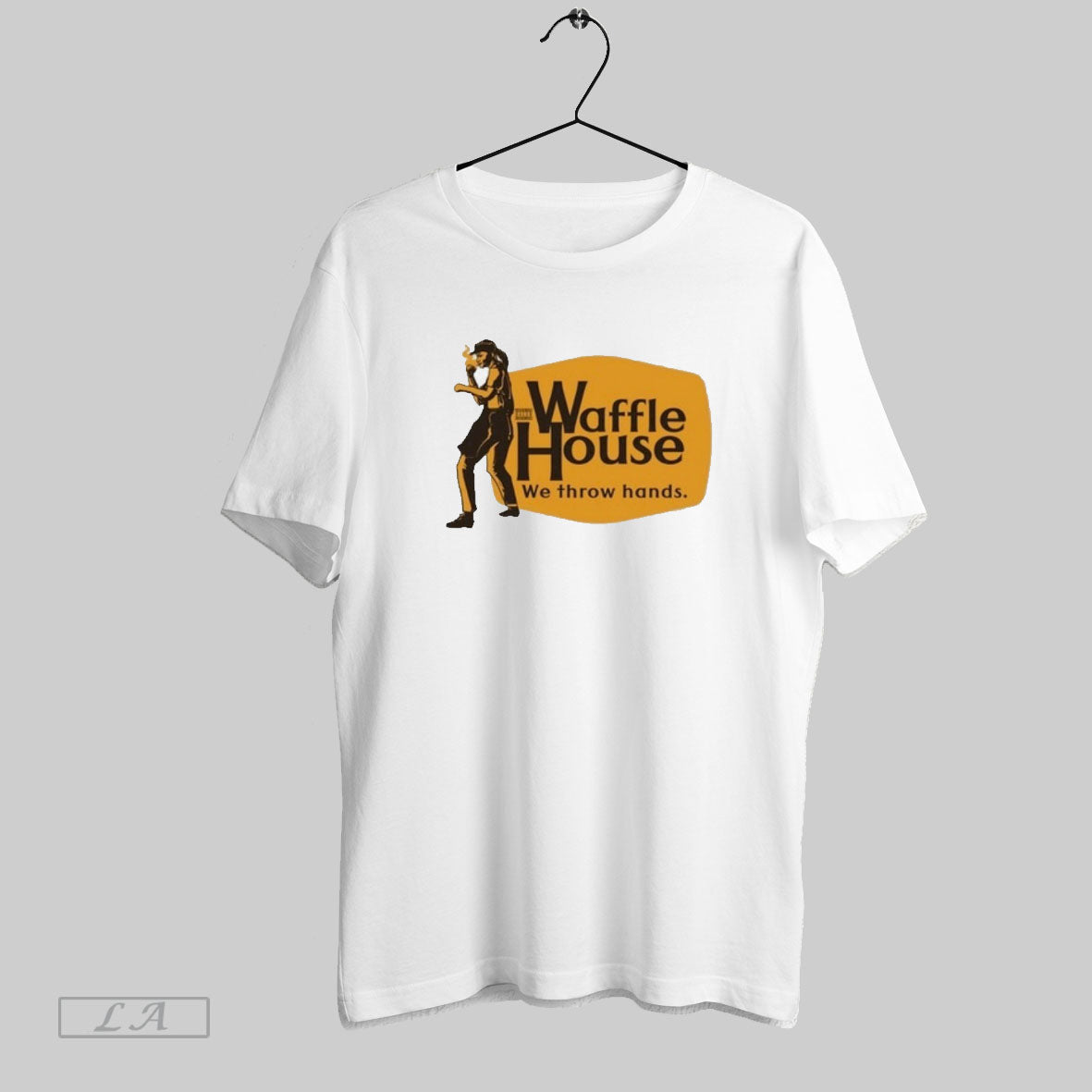 Original Waffle House We Throw Hands T-Shirts, Hoodie, Sweatshirt | AU18TeeNovaLab.com