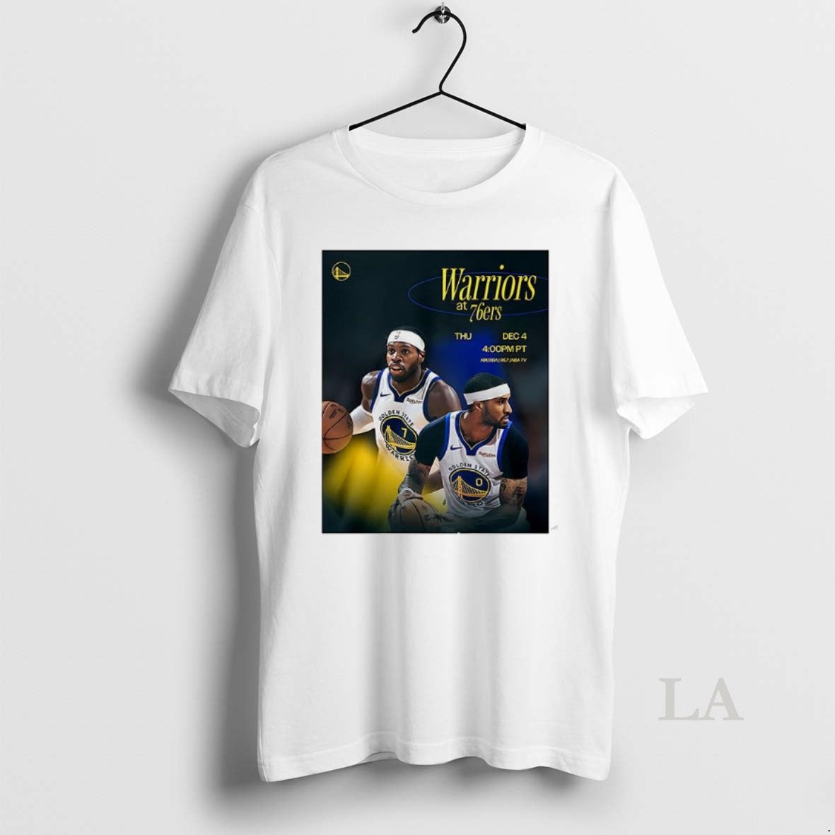 Original Warriors At 76ers Thu Dec 4 T-Shirts, Hoodie, Sweatshirt | AU18TeeNovaLab.com