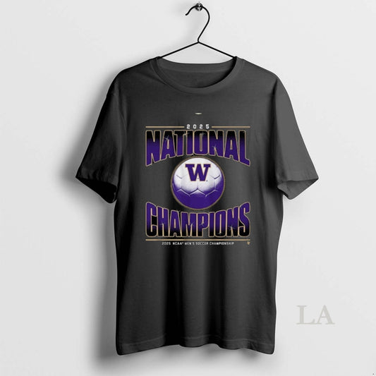 Original Washington Mens Soccer 2025 National Champions T-Shirts, Hoodie, Sweatshirt | AU18TeeNovaLab.com