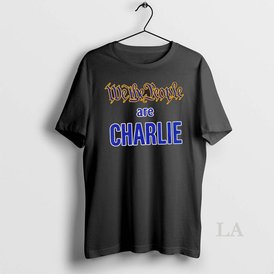 Original We The People Are Charlie Kirk X Montana State 2 Sided