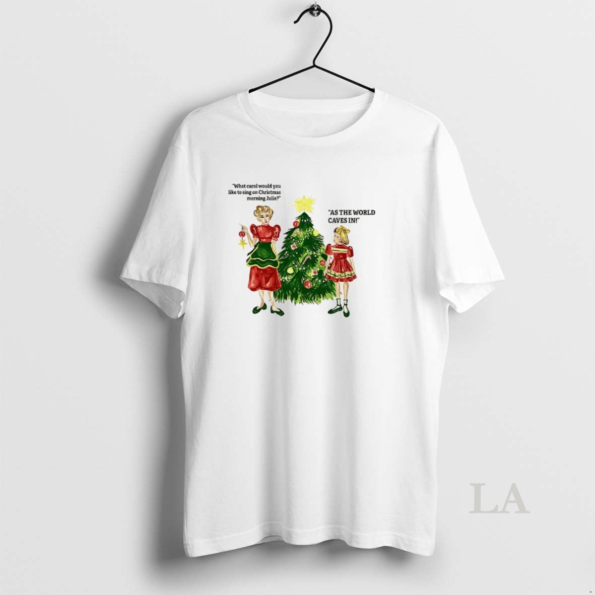 Original What Carol Would You Like To Sing On Christmas Morning Julie T-Shirts, Hoodie, Sweatshirt | AU18TeeNovaLab.com
