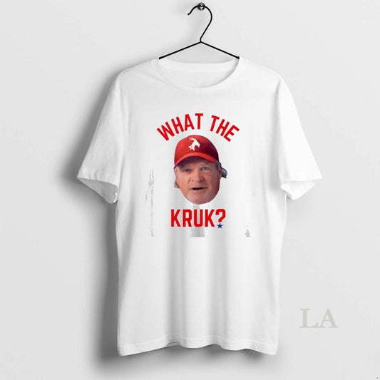 Original What The Kruk Philadelphia Phillies John Kruk T-Shirts, Hoodie, Sweatshirt | AU18TeeNovaLab.com