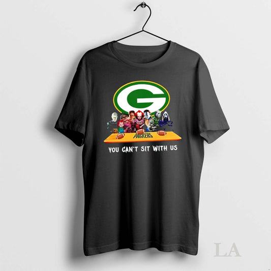 Original You Cant Sit With Us Packers Football Horror Movies Halloween
