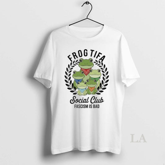 Original Frog Tifa Social Club Fascism Is Bad Portland Frog
