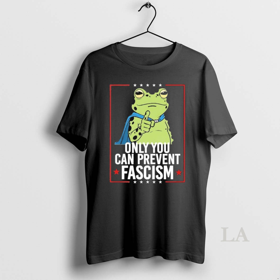 Original Only You Can Prevent Fascism Portland Frog Protest Anti Ice