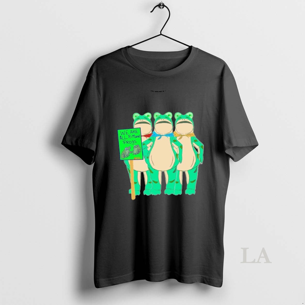 Original The Portland Frog Why Did The Frog Cross The Road To Fight Fascism 2025