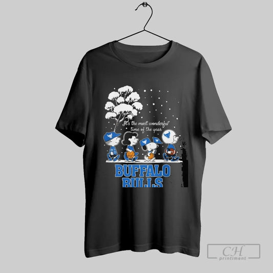 Peanuts Buffalo Bulls Winter Its The Most Wonderful Time Of The Year 2025