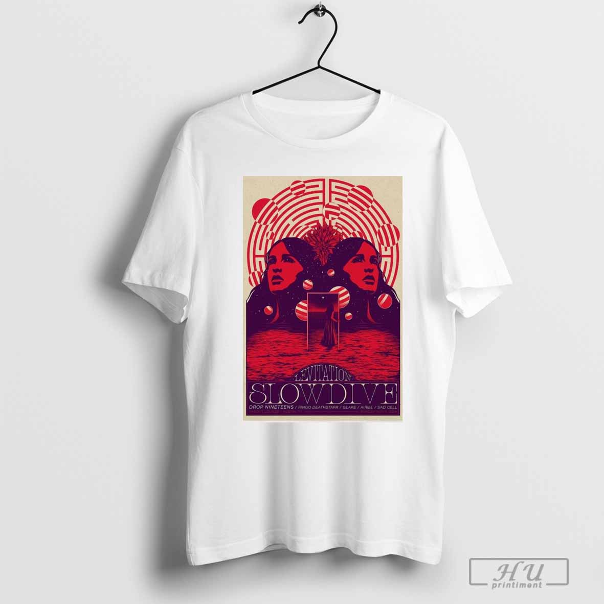 Poster Slowdive Nov 3 2024 Various Venues In Austin Tx Tour