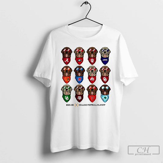 Premium 2025 26 Cfp College Football Playoffs League Cfp Dog Ez T-Shirts, Hoodie, Sweatshirt | AU18TeeNovaLab.com