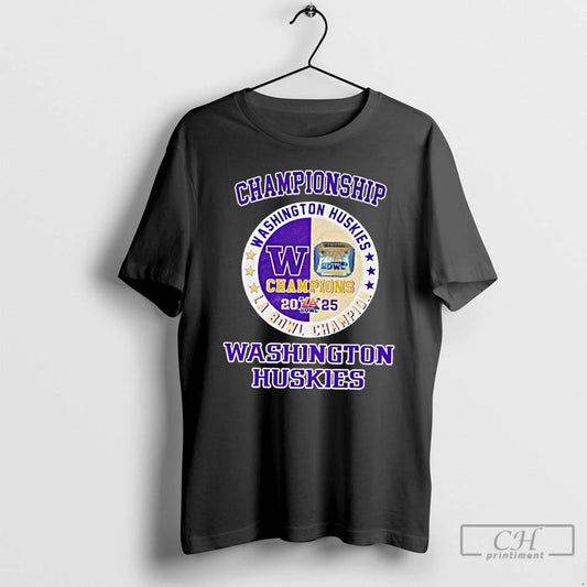 Premium 2025 Championship Washington Huskies La Bowl T-Shirts, Hoodie, Sweatshirt | AU18TeeNovaLab.com