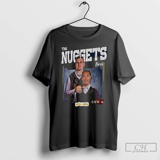 Premium Aaron Gordon Nikola Jokic Denver Basketball Nuggets Bros T-Shirts, Hoodie, Sweatshirt | AU18TeeNovaLab.com