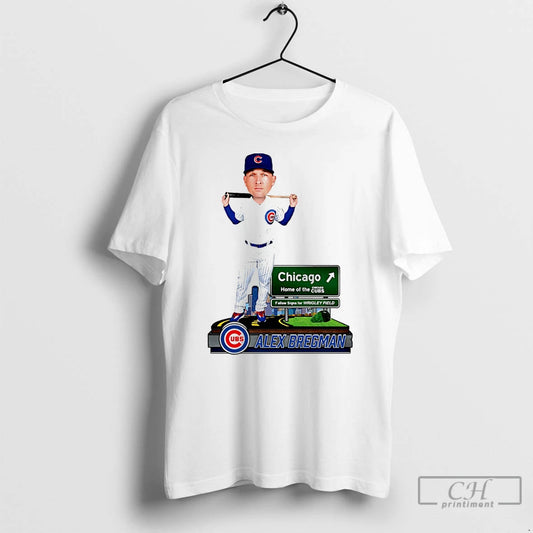 Premium Alex Bregman Chicago Cubs Next Stop Caricature T-Shirts, Hoodie, Sweatshirt | AU18TeeNovaLab.com