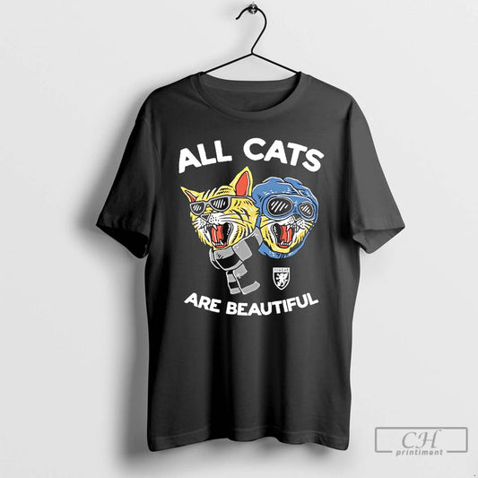 Premium All Cats Pgwear Are Beautiful Graphic