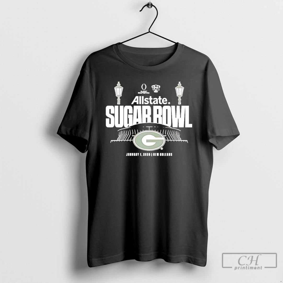 Premium Allstate Sugar Bowl Georgia Bulldogs Playoff Quarterfinal 2026 T-Shirts, Hoodie, Sweatshirt | AU18TeeNovaLab.com