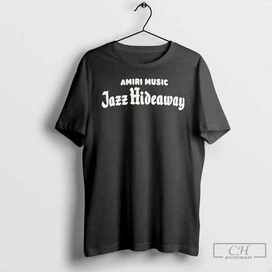 Premium Amiri Music Jazz Hideaway T-Shirts, Hoodie, Sweatshirt | AU18TeeNovaLab.com