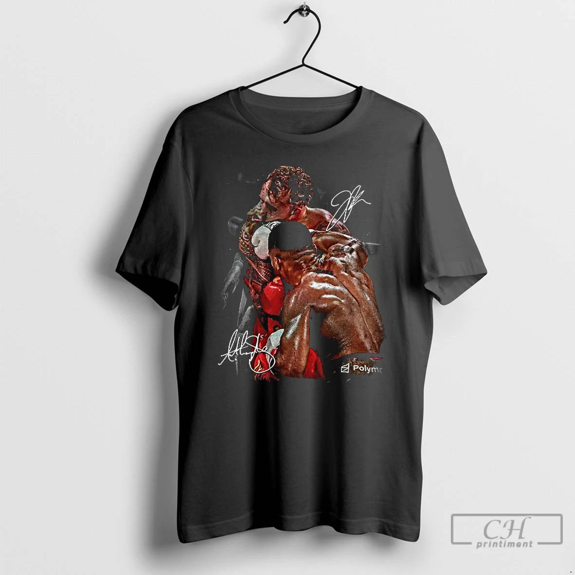 Premium Anthony Joshua Ko Jake Paul Signature Iconic Moment T-Shirts, Hoodie, Sweatshirt | AU18TeeNovaLab.com