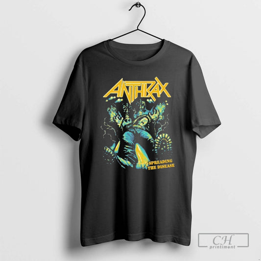 Premium Anthrax Electric Fence Spreading The Disease 40th Anniversary Shirt Sweater Hoodie, Sweatshirt | AU18TeeNovaLab.com