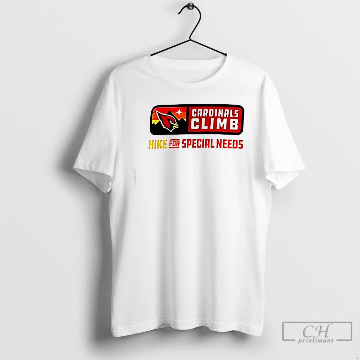 Premium Arizona Cardinals Climb Hike For Special Needs T-Shirts, Hoodie, Sweatshirt | AU18TeeNovaLab.com