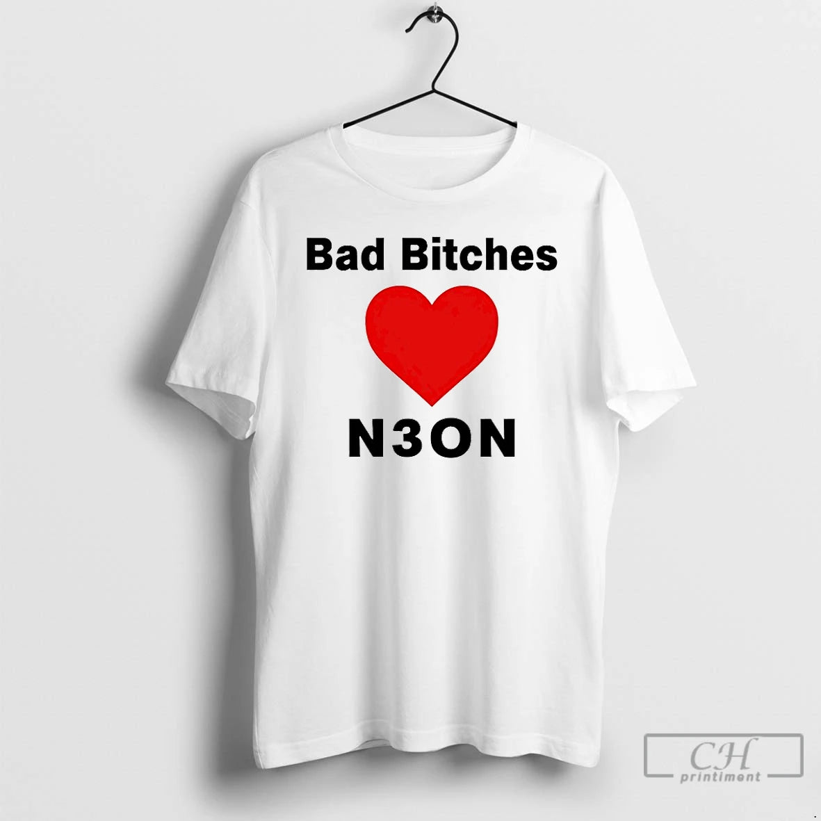 Premium Bad Bitches Love Neon T-Shirts, Hoodie, Sweatshirt | AU18TeeNovaLab.com