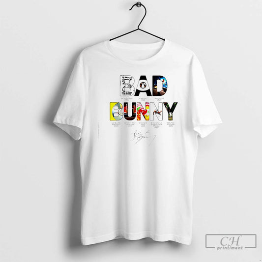 Premium Bad Bunny I Should Have Taken More Pics T-Shirts, Hoodie, Sweatshirt | AU18TeeNovaLab.com
