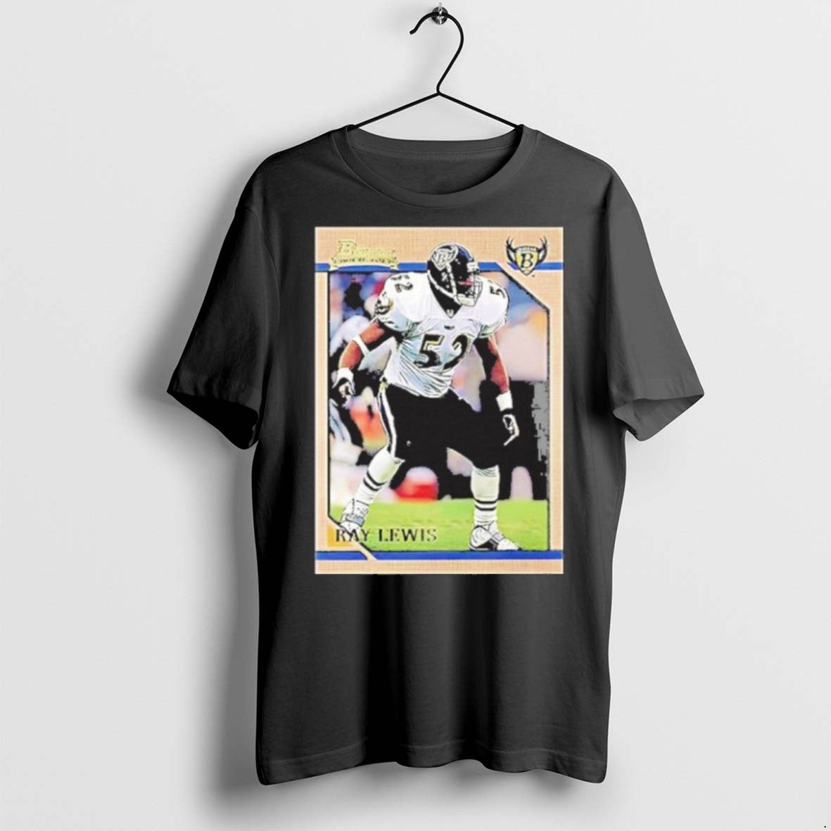 Premium Baltimore Ravens Ray Lewis Trading Card T Shirts
