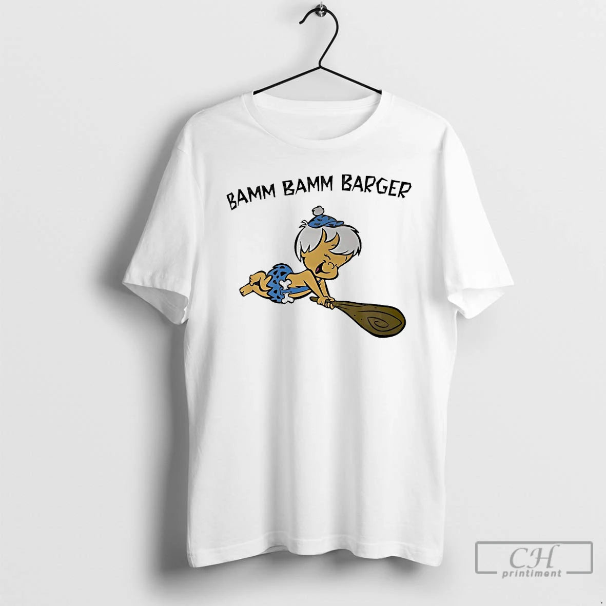 Premium Bamm Bamm Rubble The Flintstones Cartoon T Shirts