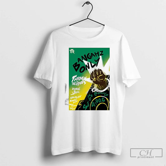Premium Bangahz Only Garden Amp January 17 2026 Concert T-Shirts, Hoodie, Sweatshirt | AU18TeeNovaLab.com