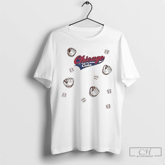 Premium Baseball Glove Chicago Cubs Ornaments T Shirts