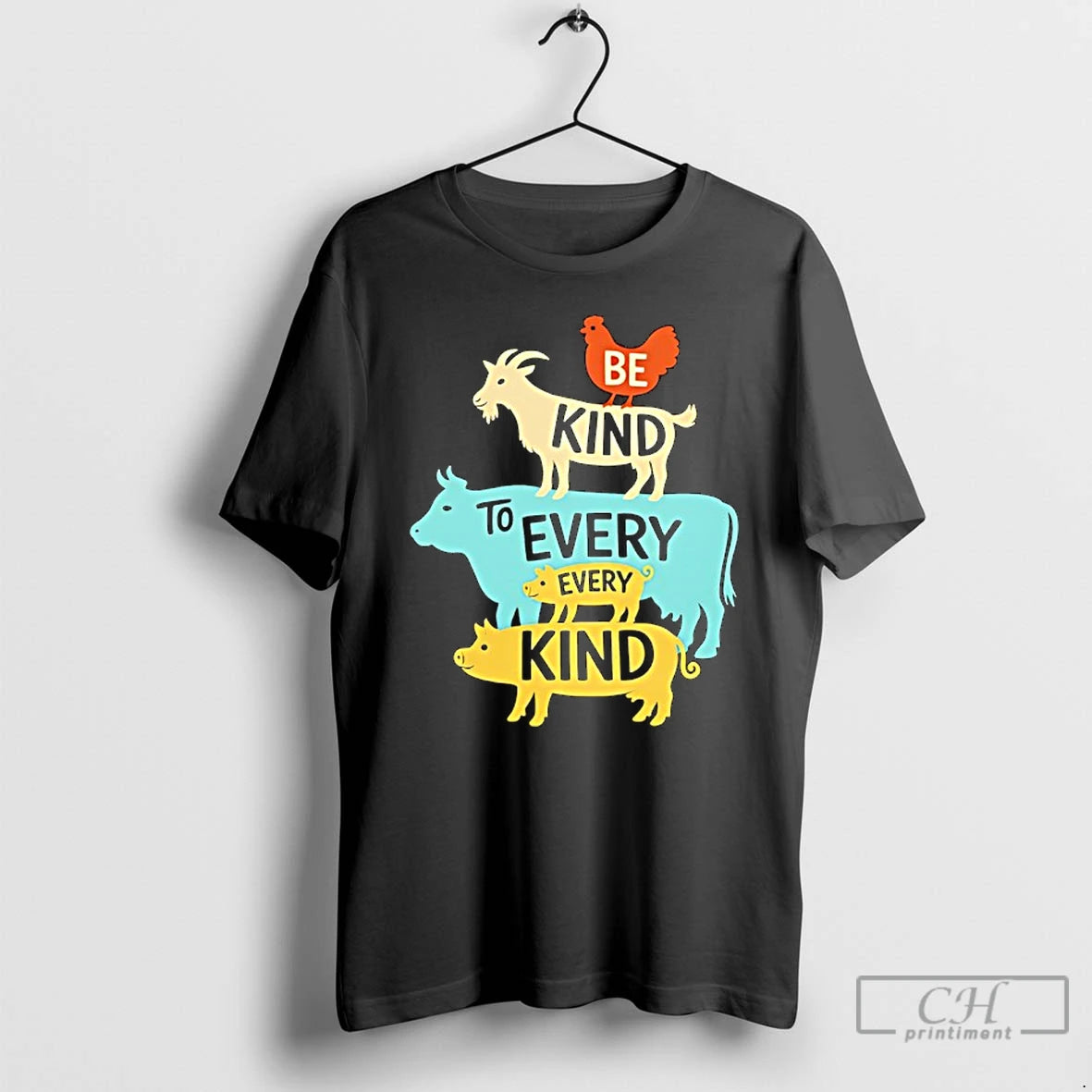 Premium Be Kind To Every Kind Animals Farm Graphic T-Shirts, Hoodie, Sweatshirt | AU18TeeNovaLab.com