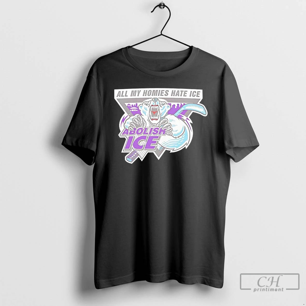 Premium Bear Abolish Ice All My Homies Hate Ice T-Shirts, Hoodie, Sweatshirt | AU18TeeNovaLab.com