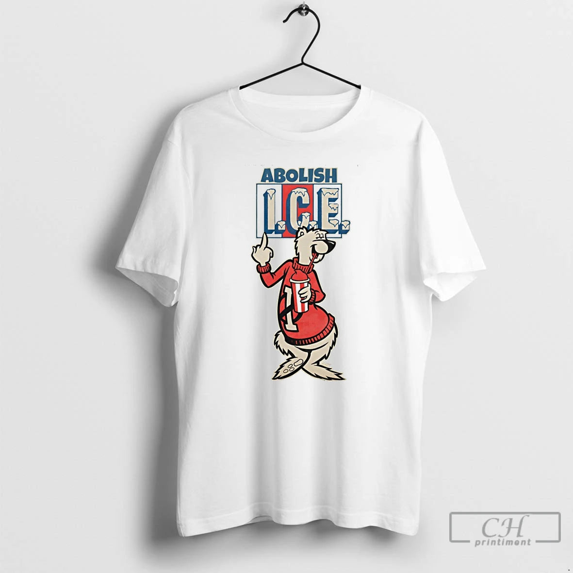 Premium Bears Middle Finger Abolish Ice Vintage T-Shirts, Hoodie, Sweatshirt | AU18TeeNovaLab.com