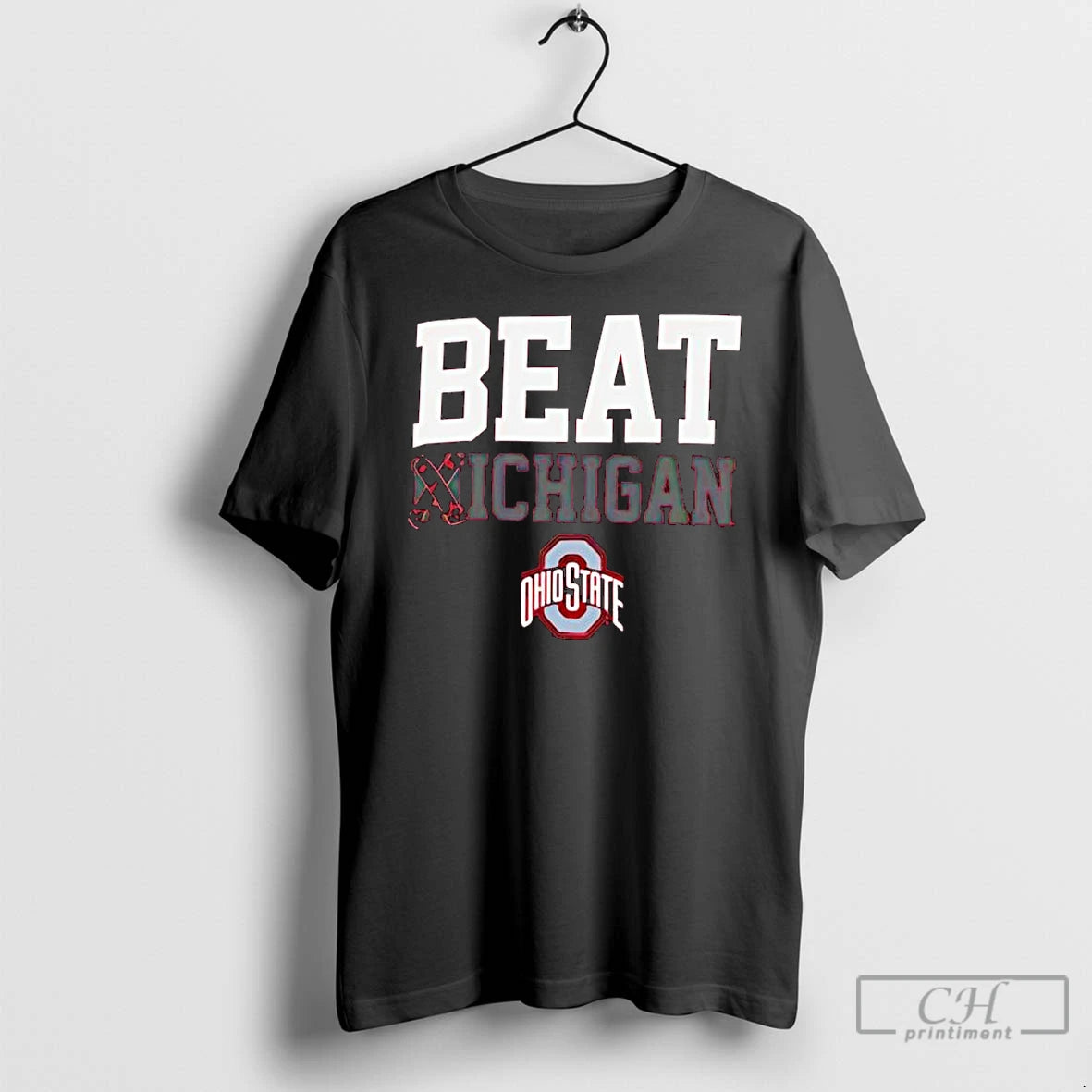 Premium Beat Xichigan With Ohio State Logo T-Shirts, Hoodie, Sweatshirt | AU18TeeNovaLab.com