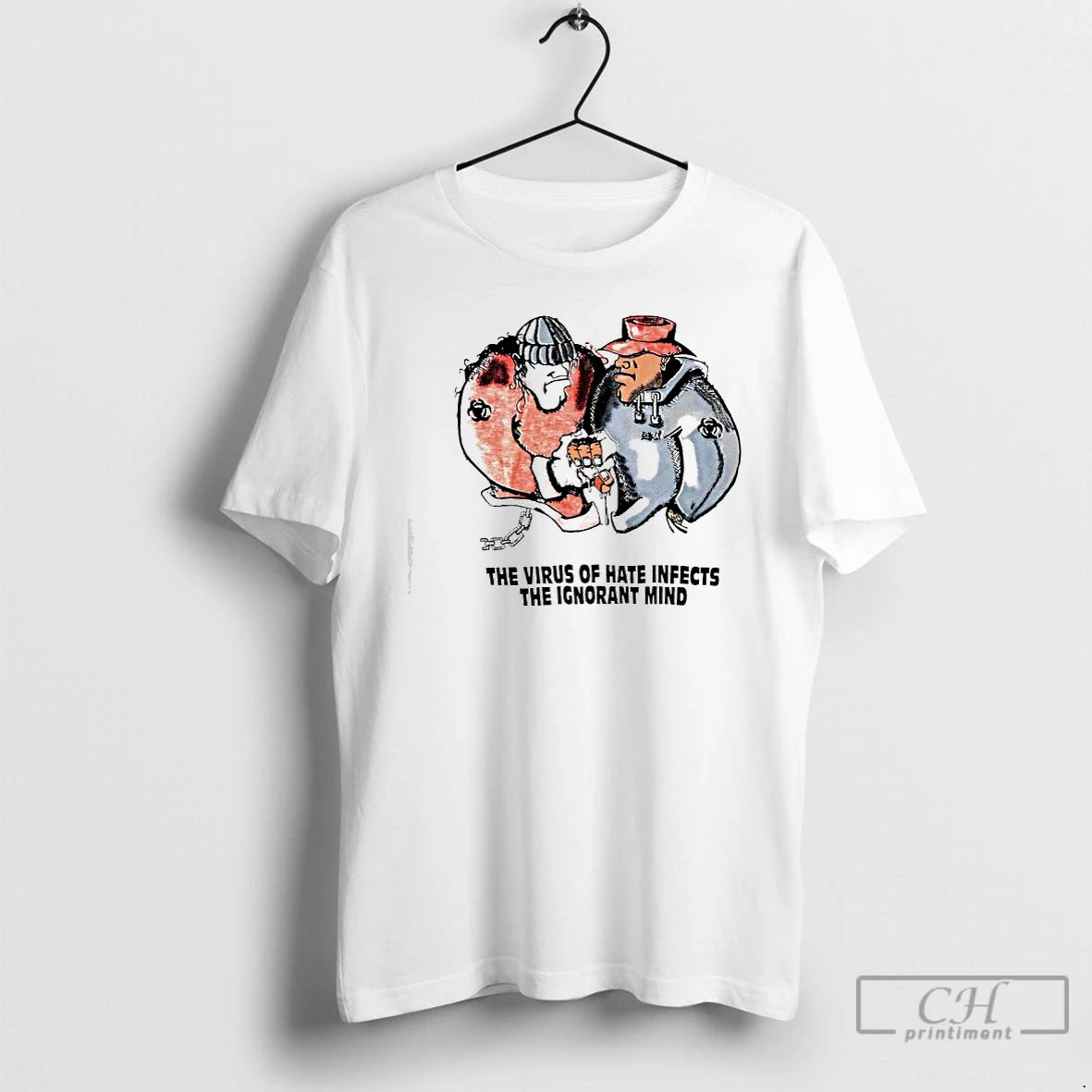 Premium Biohazard The Virus Of Hate Infects The Ignorant Mind T-Shirts, Hoodie, Sweatshirt | AU18TeeNovaLab.com