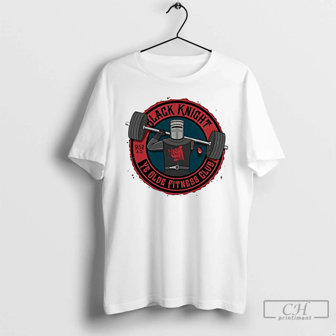 Premium Black Knight Ye Olde Fitness Club 932 A D T-Shirts, Hoodie, Sweatshirt | AU18TeeNovaLab.com