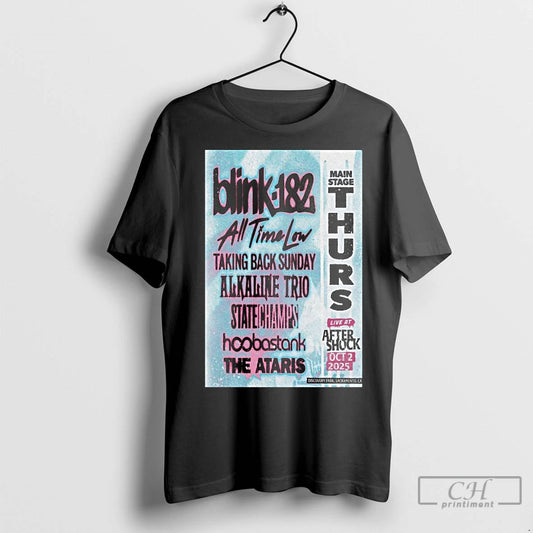 Premium Blink 182 Main Stage Thurs Live At After Shock Sacramento Ca Oct 2 2025