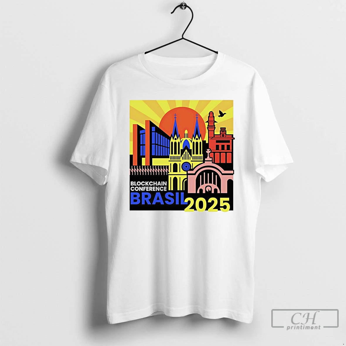 Premium Blockchain Conference Brasil 2025 Art T-Shirts, Hoodie, Sweatshirt | AU18TeeNovaLab.com