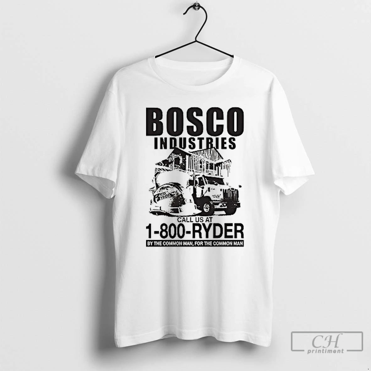 Premium Bosco Industries By The Common Man For The Common Man T Shirts