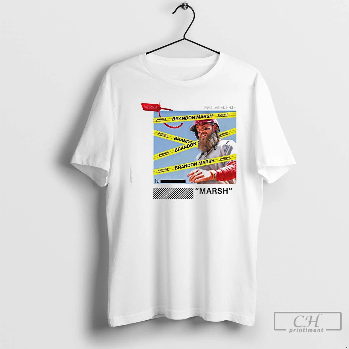 Premium Brandon Marsh Bae These Off White T-Shirts, Hoodie, Sweatshirt | AU18TeeNovaLab.com