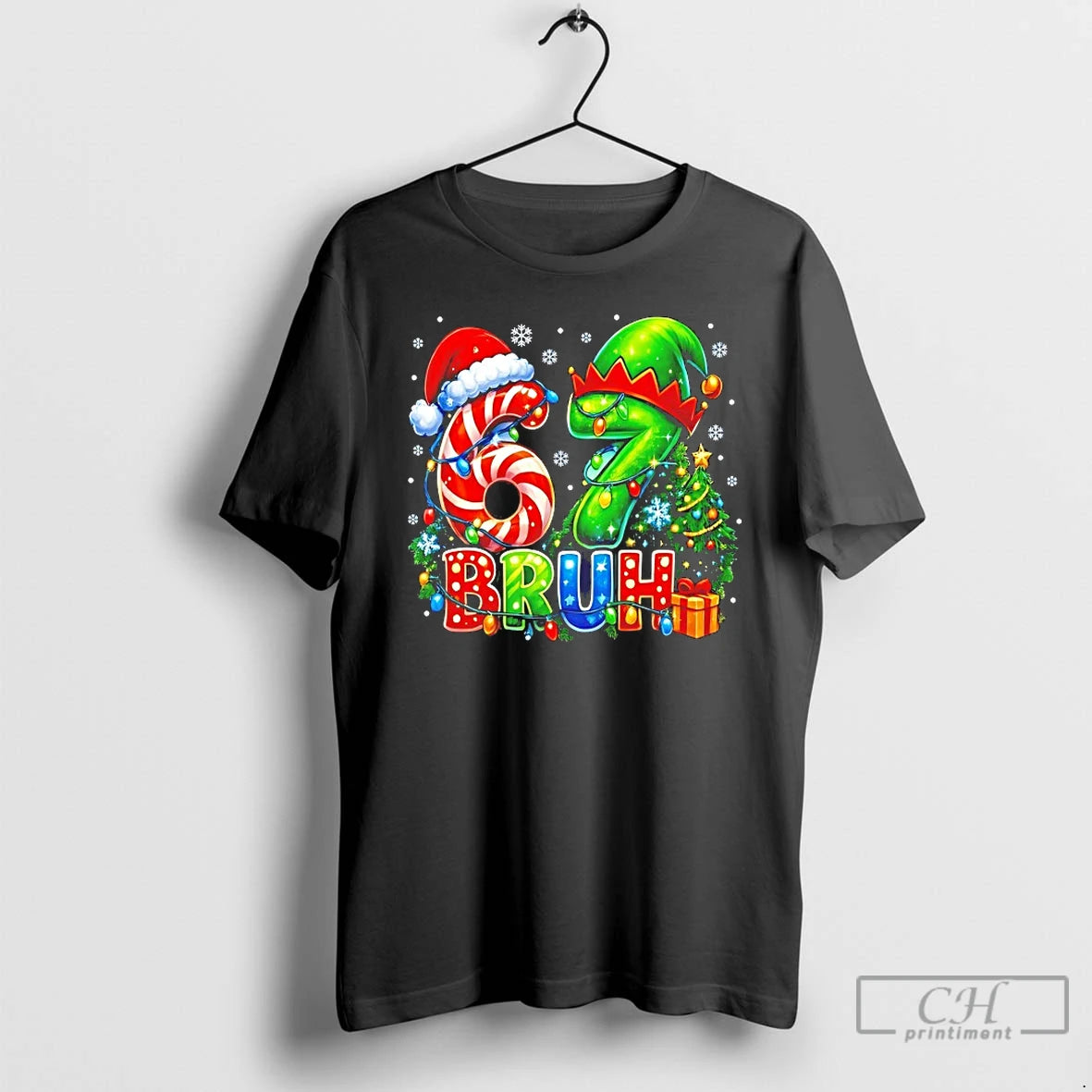 Premium Bruh 67 Six Seven 6 7 Meme Christmas T-Shirts, Hoodie, Sweatshirt | AU18TeeNovaLab.com