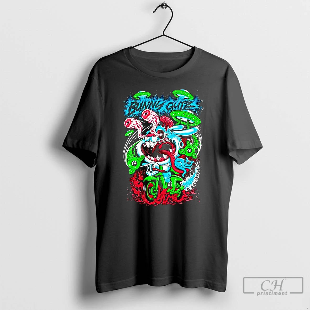 Premium Bunny Gutz X Ride Or Die Graphic T-Shirts, Hoodie, Sweatshirt | AU18TeeNovaLab.com