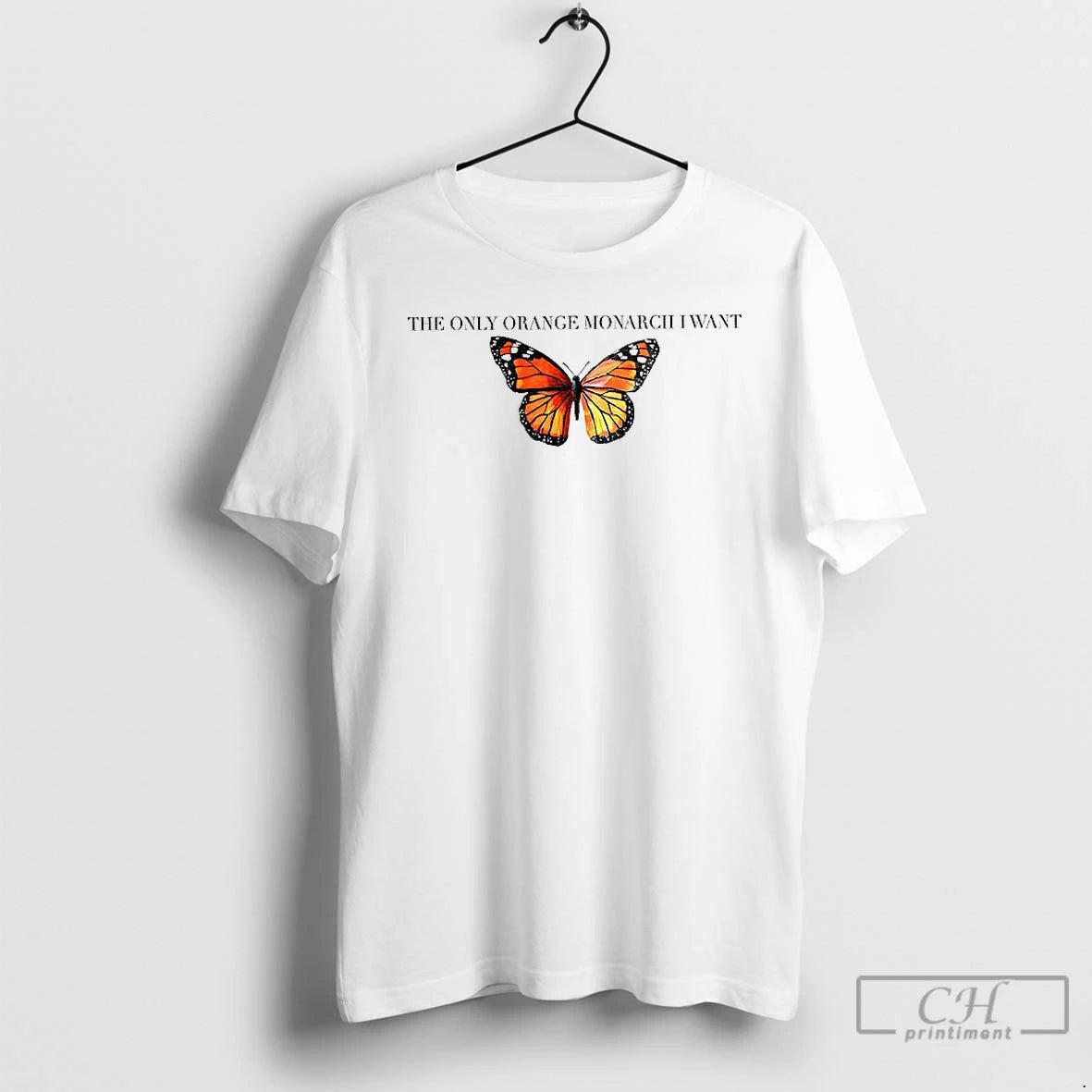 Premium Butterfly The Only Orange Monarch I Want Anti Maga T Shirts Hoodie, Sweatshirt | AU18TeeNovaLab.com