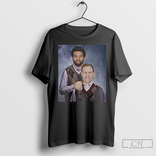 Premium Caleb Williams Ben Johnson Football Chicago Step Bros T-Shirts, Hoodie, Sweatshirt | AU18TeeNovaLab.com