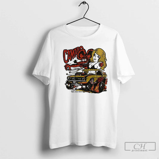 Premium Camaro Hot Chick Rat Fink 1968 Rats Hole Have More Fun T Shirts Sweater Hoodie, Sweatshirt | AU18TeeNovaLab.com