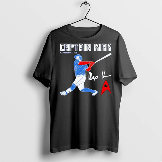 Premium Captain Kirk Toronto Blue Jays Alejandro Kirk 30 Signature T Shirts