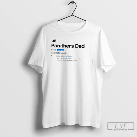 Premium Carolina Panthers Dad Definition T Shirts Hoodie, Sweatshirt | AU18TeeNovaLab.com