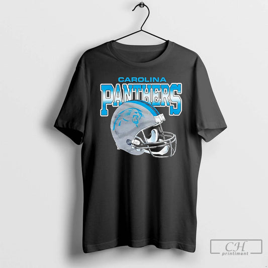 Premium Carolina Panthers Gradient Helmet T-Shirts, Hoodie, Sweatshirt | AU18TeeNovaLab.com