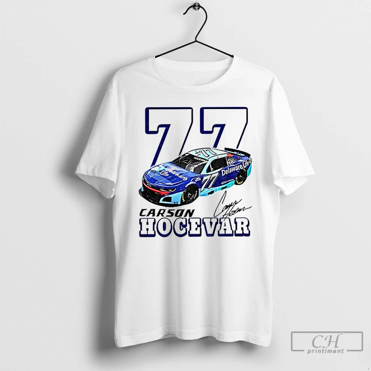 Premium Carson Hocevar 77 Nascar Racing Signature T-Shirts, Hoodie, Sweatshirt | AU18TeeNovaLab.com