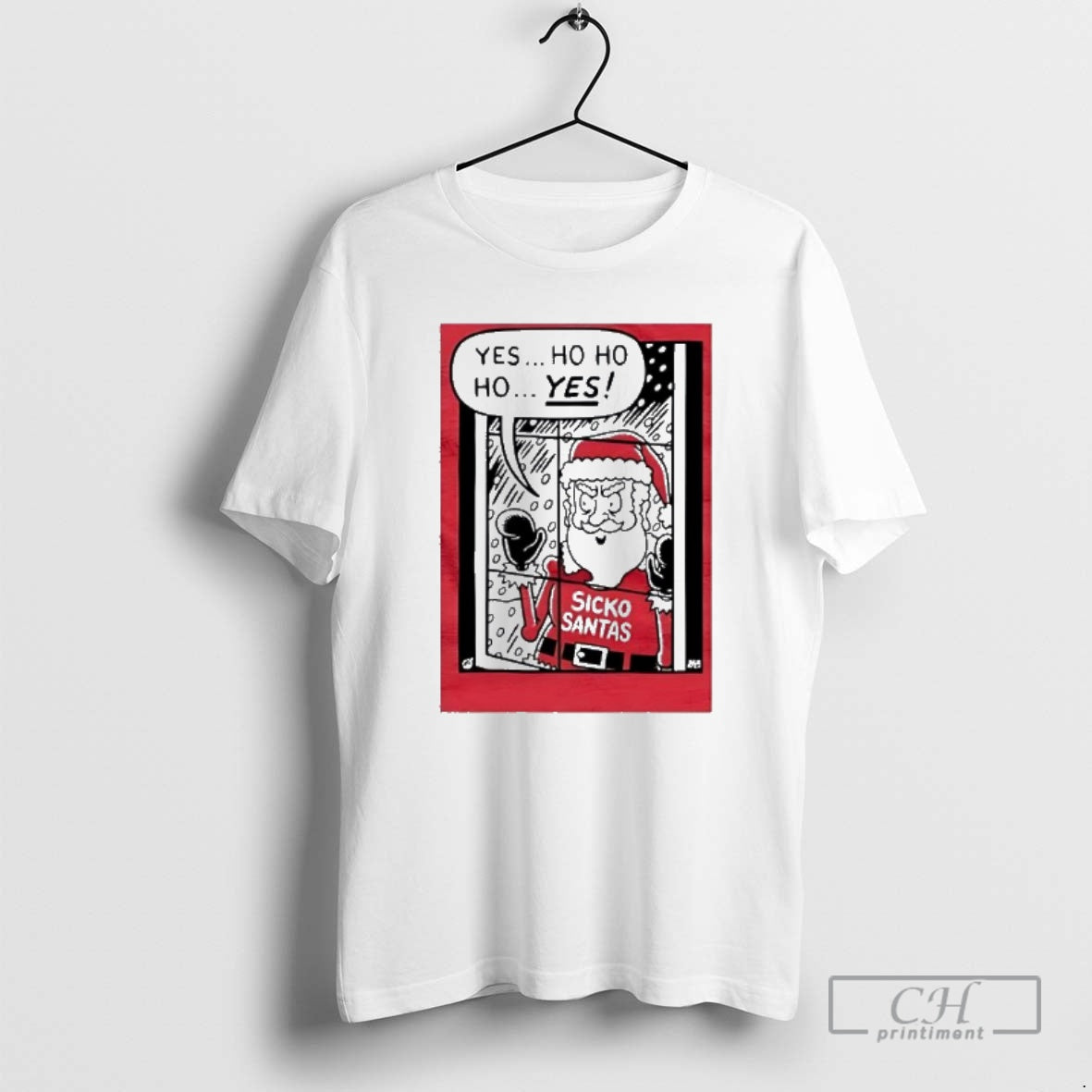 Premium Cartoon Santa Sickos Shirt Sweater Hoodie, Sweatshirt | AU18TeeNovaLab.com