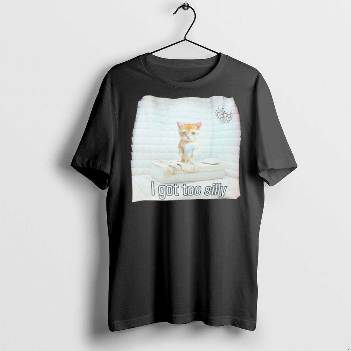 Premium Cat I Got Too Silly T Shirts Hoodie, Sweatshirt | AU18TeeNovaLab.com
