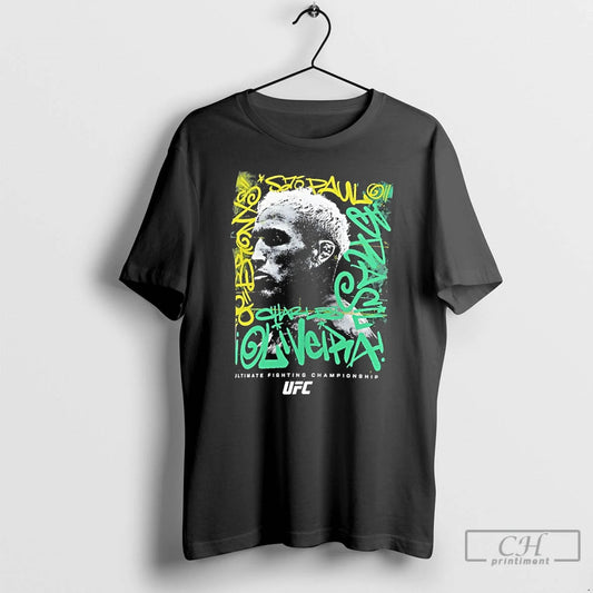 Premium Charles Oliveira Ufc Headspace Graphic T Shirts